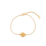 Load image into Gallery viewer, Gold vermeil Blossom Flower Bracelet
