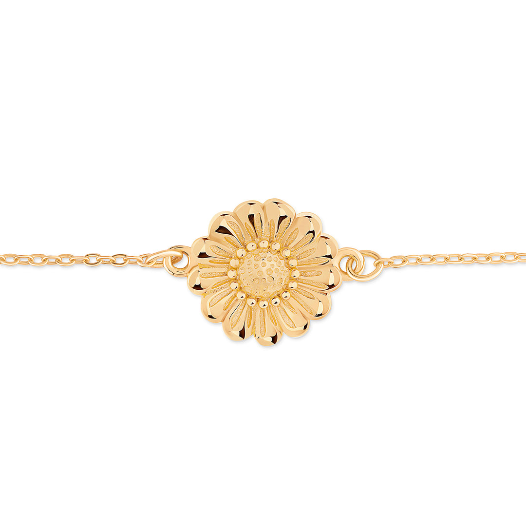 Gold vermeil Blossom Flower Bracelet
