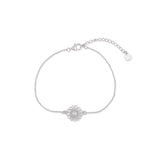 Load image into Gallery viewer, Sterling Silver Blossom Flower Bracelet
