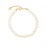 Load image into Gallery viewer, Gold Vermeil Ella Pearl Bracelet
