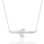 Load image into Gallery viewer, Sterling Silver Wildflower Necklace
