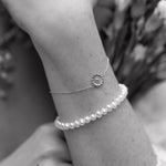 Load image into Gallery viewer, Sterling Silver Ella Pearl Bracelet
