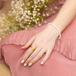 Load image into Gallery viewer, Gold Vermeil Blossom Flower Ring
